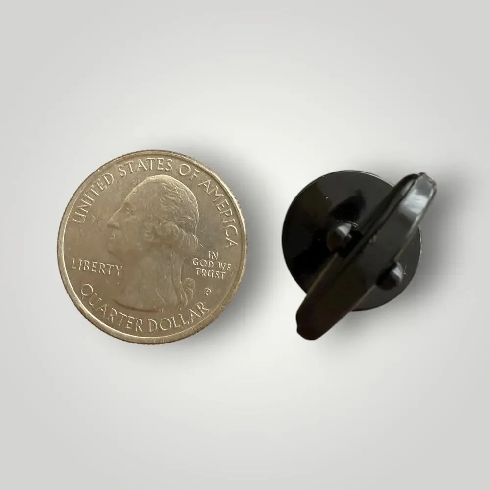 Men’s Cufflinks Set -Initial “L”- Gold, Silver & Black - 3 Pairs